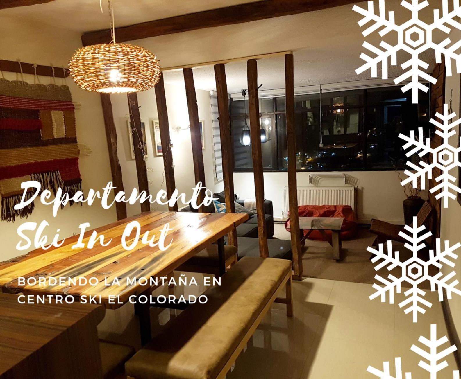 El Colorado Ski Departamentos Luaran gambar
